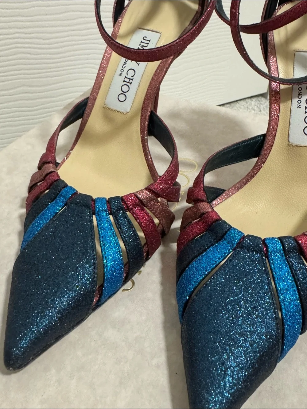 Jimmy Choo sparkling pointed